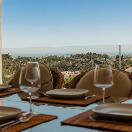 Apartment Modern Apartment, With Large Private Terrace, Bbq And Panoramic Sea Views, In Residencial Botanic, Benahavis